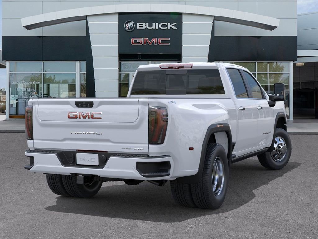 New 2026 Glacier White Tricoat GMC Denali Ultimate DRW image 4