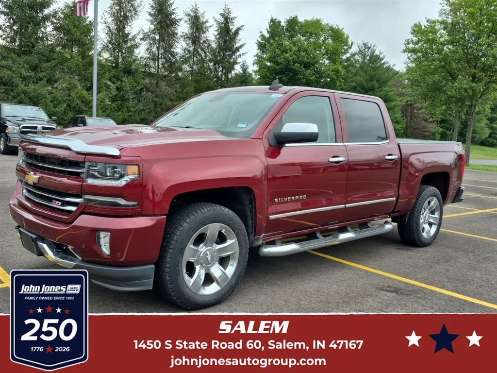 Used 2017 Siren Red Tintcoat Chevrolet LTZ image 1