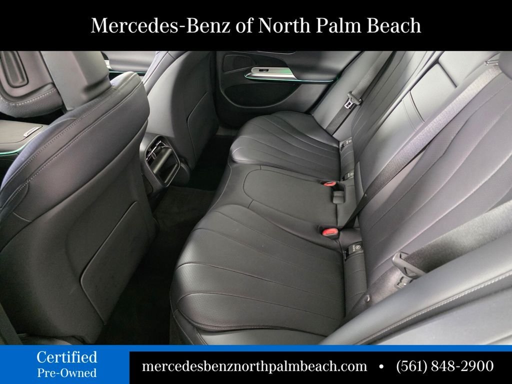 Certified Used 2025 Black Mercedes-Benz E 350 image 16