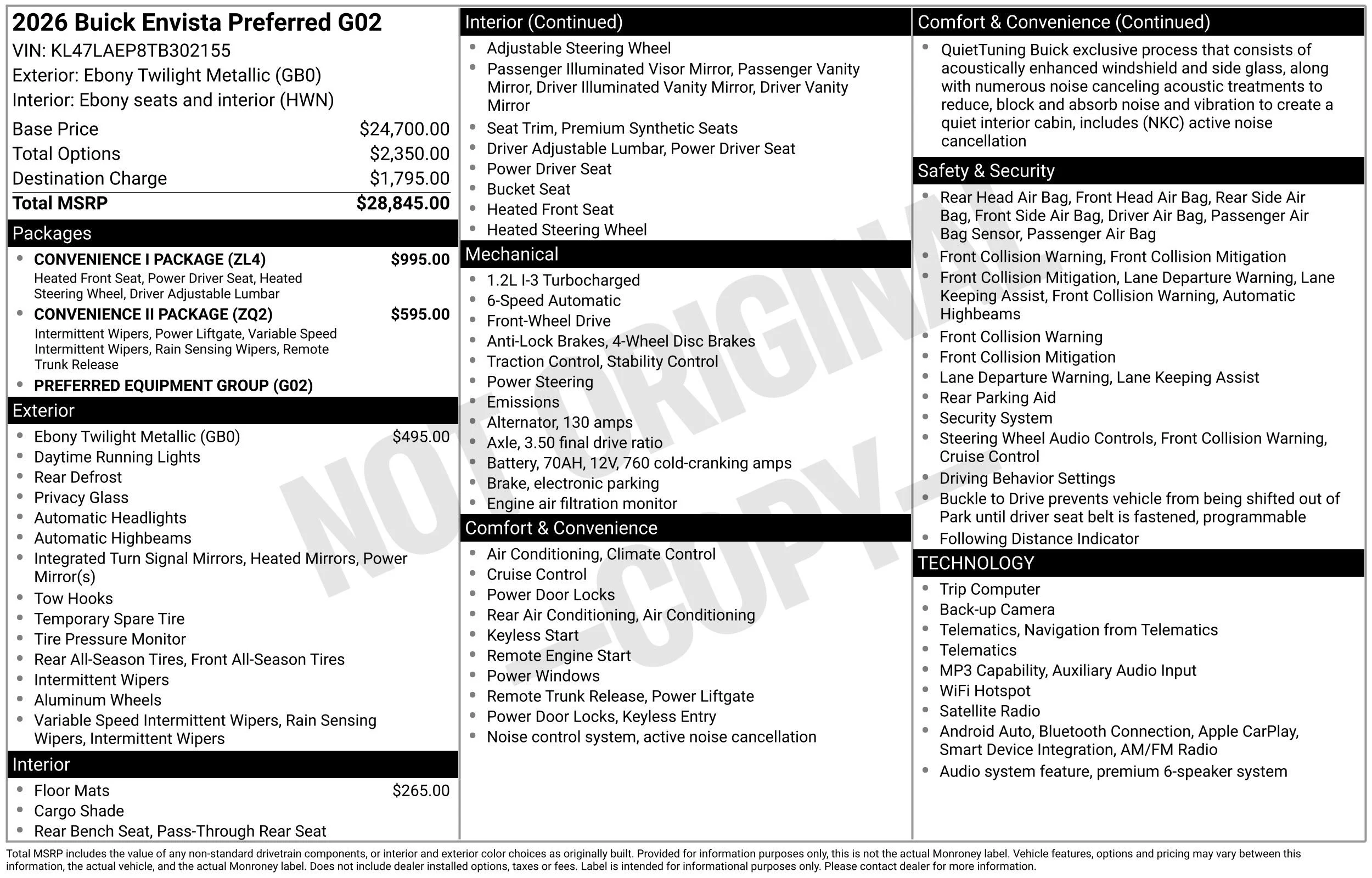 2026 Buick Envista Preferred - Photo 41