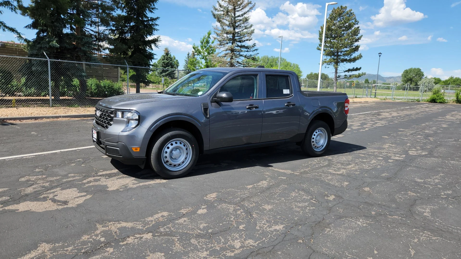 New 2026 Carbonized Gray Metallic Ford XL image 3