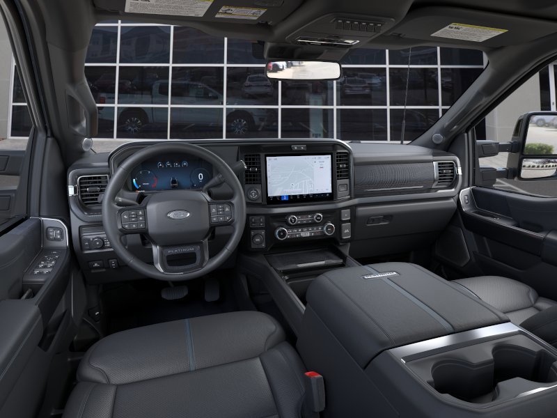 New 2026 Glacier Gray Metallic Tri-Coat Ford F-350® Platinum® image 9