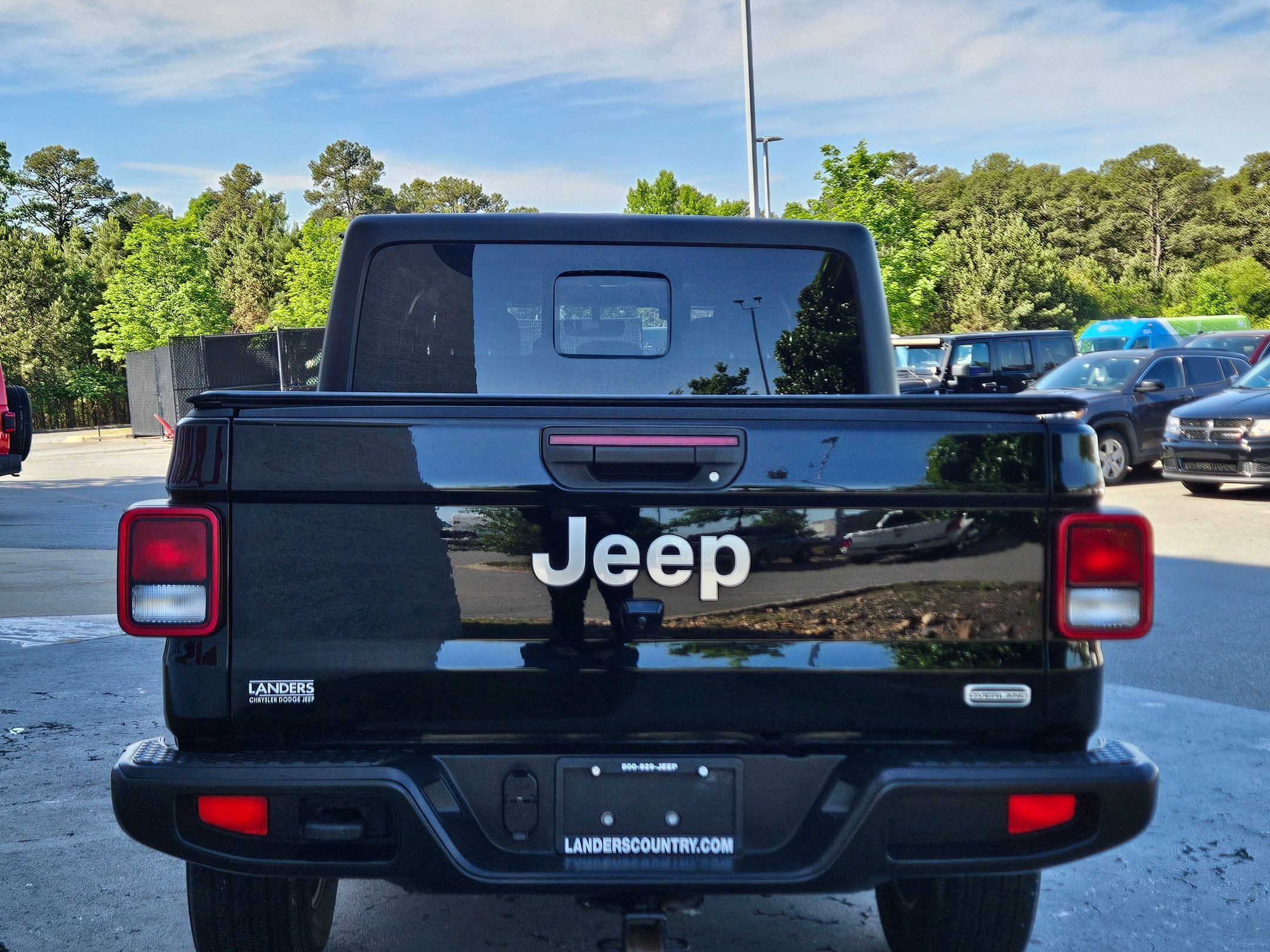 Used 2023 Black Clearcoat Jeep Overland image 6