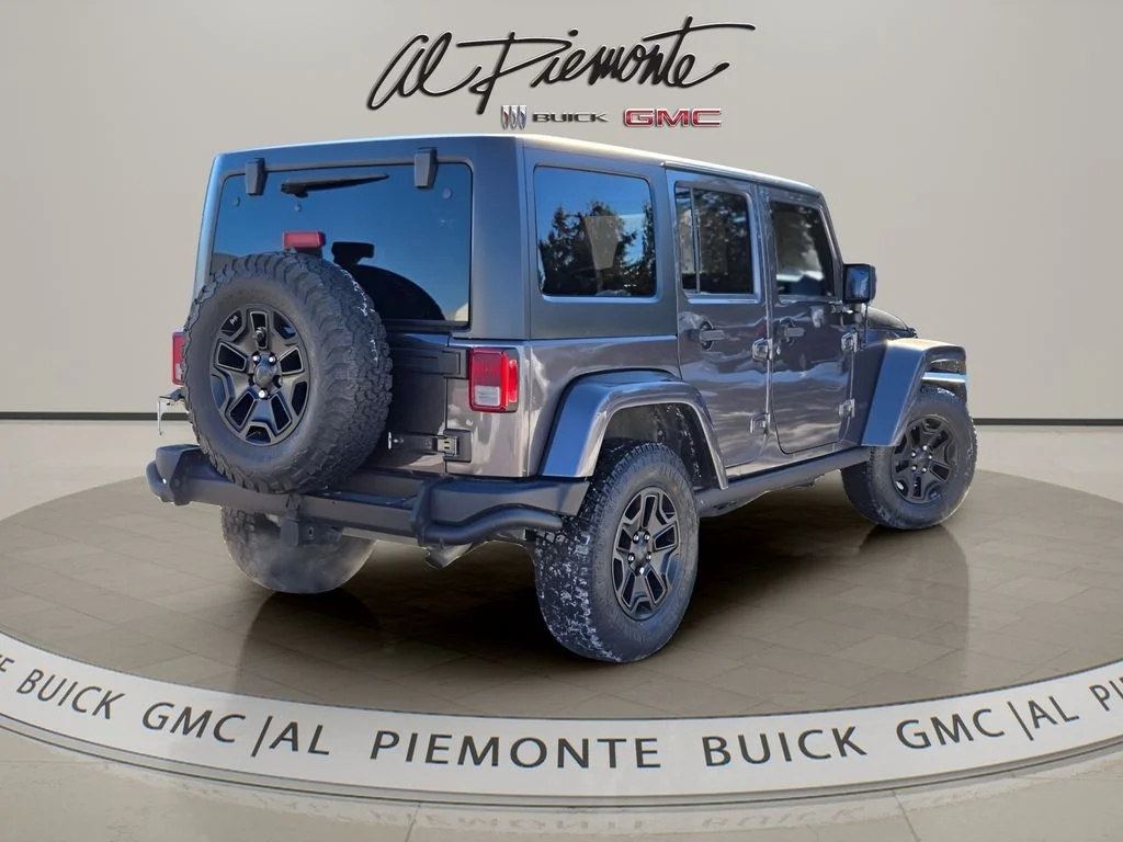 Used 2016 Gray Jeep Unlimited Sahara image 6