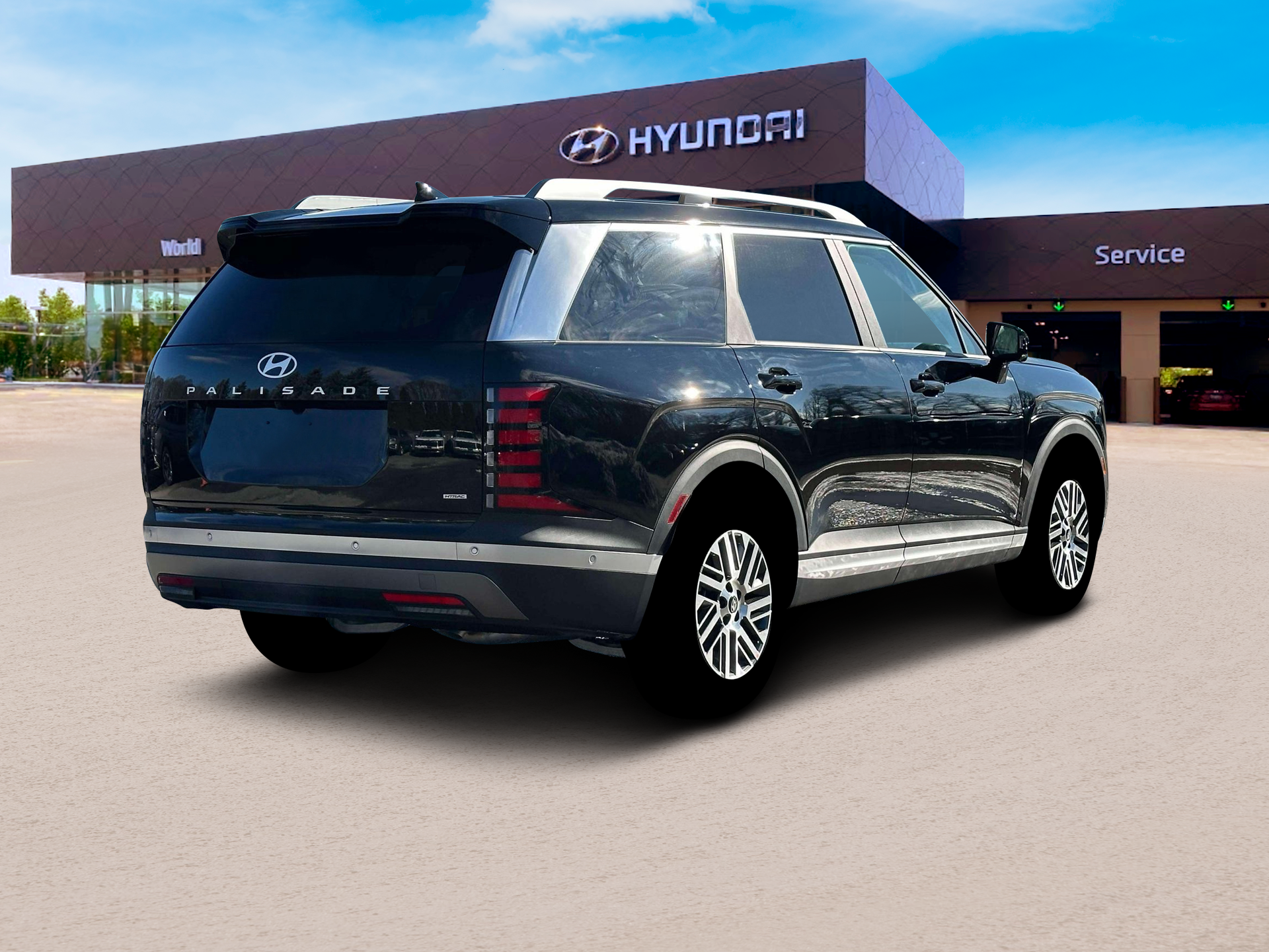 New 2026 Abyss Black Pearl Hyundai SEL Premium AWD image 7