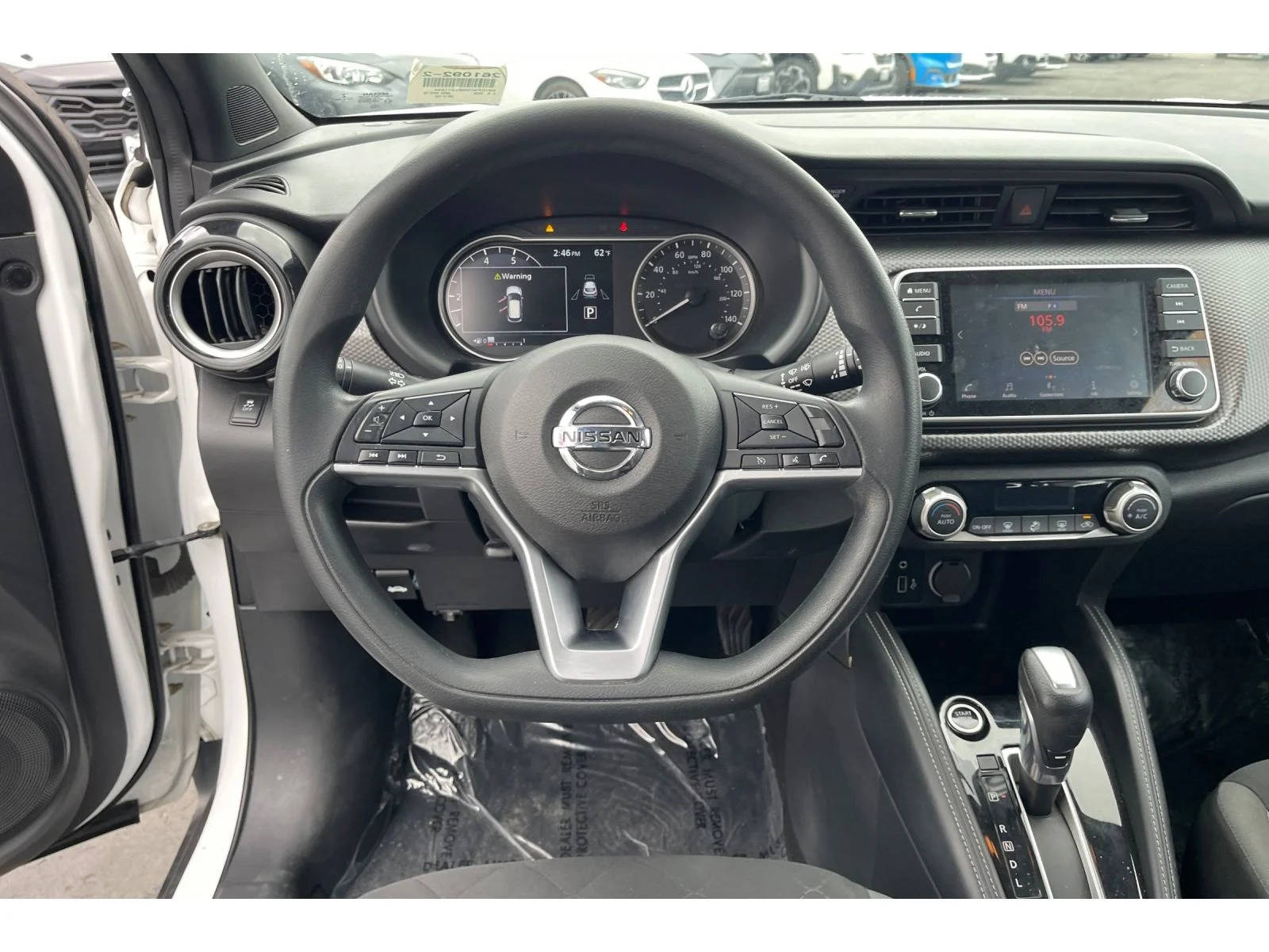 Used 2019 Aspen White Tricoat Nissan SV image 16