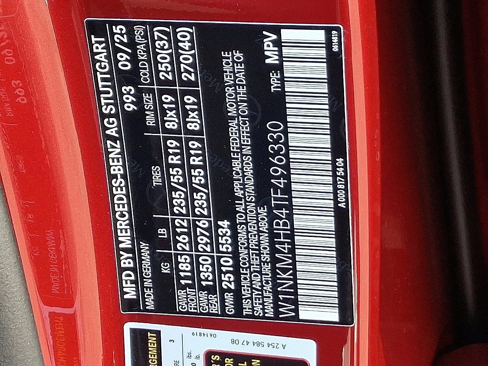 Certified Used 2026 Manufaktur Patagonia Red Metallic   993 Mercedes-Benz GLC 300 image 14