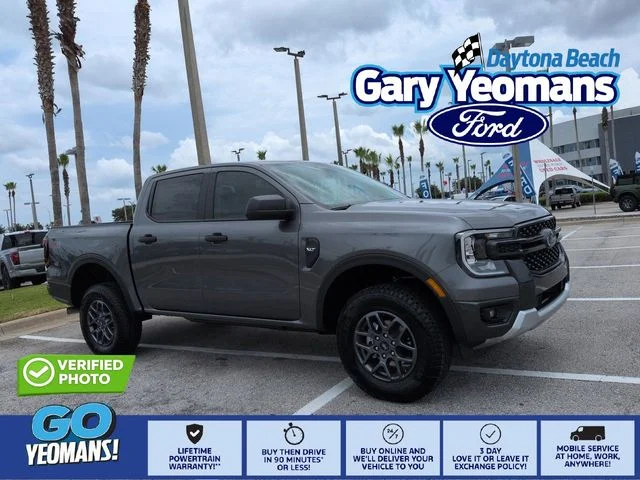 New 2026 Carbonized Gray Metallic Ford XLT image 1