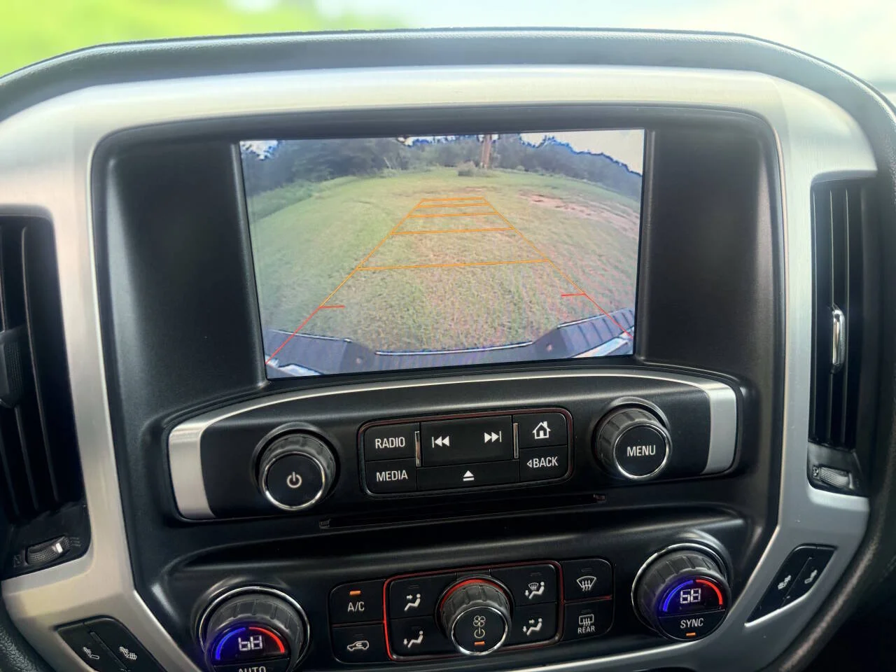 Used 2015 Black GMC SLT 4x2 4dr Crew Cab 5.8 ft. SB image 25
