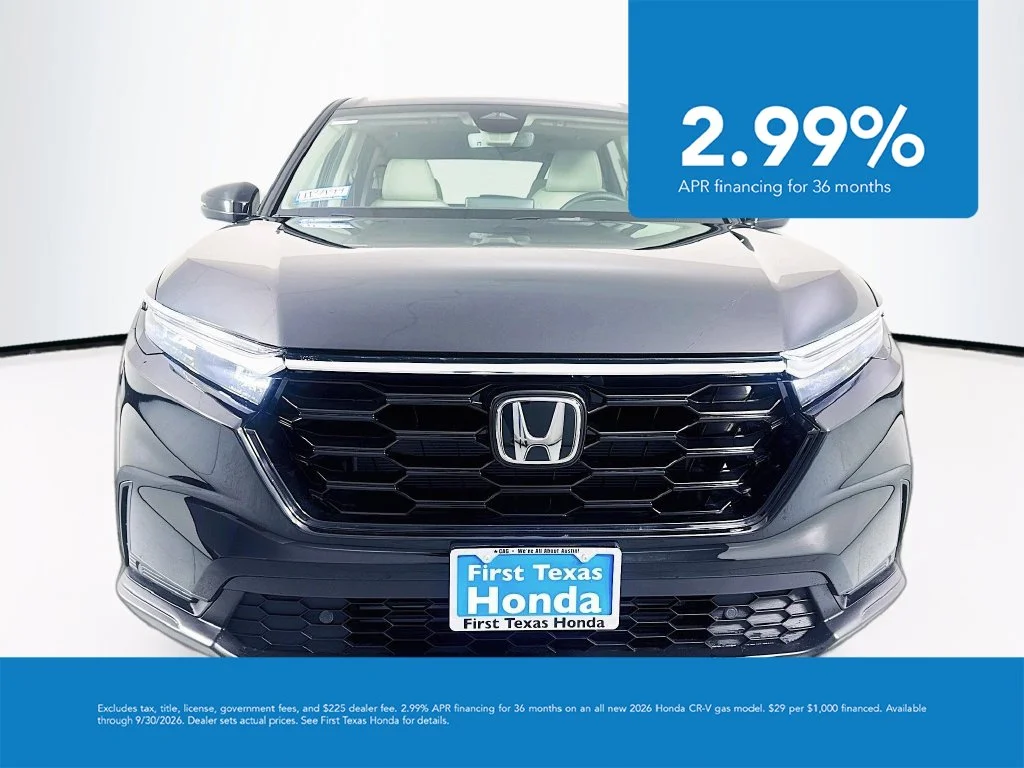 New 2027 Crystal Black Pearl Honda EX-L image 2