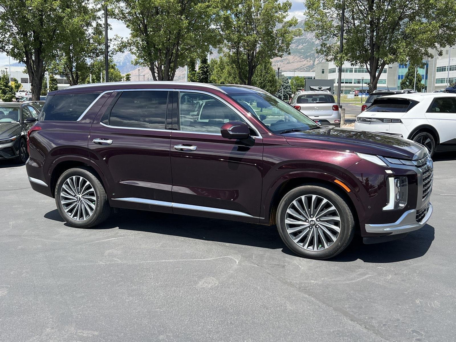 Certified Used 2024 Sierra Burgundy Hyundai Calligraphy image 5
