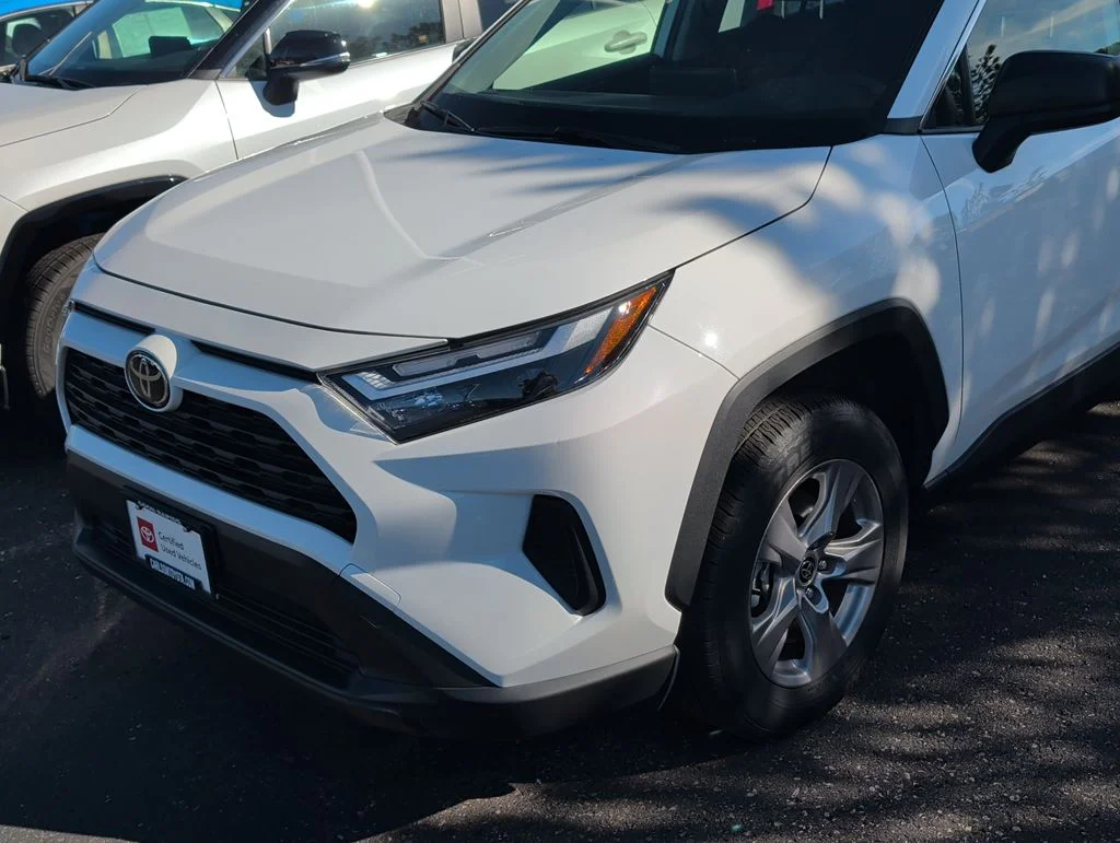Certified Used 2025 White Toyota LE image 7