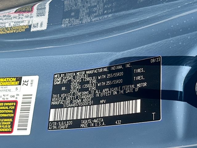 Certified Used 2024 Cloud 9 White Toyota Platinum image 34