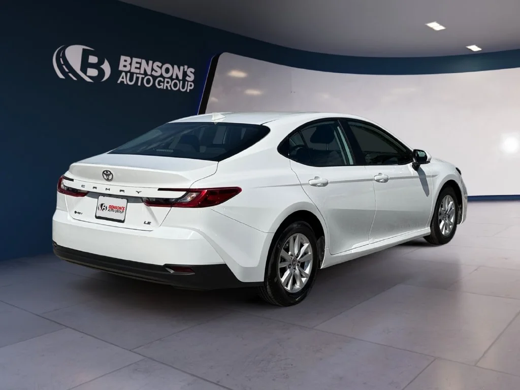 Used 2025 White Toyota LE image 5