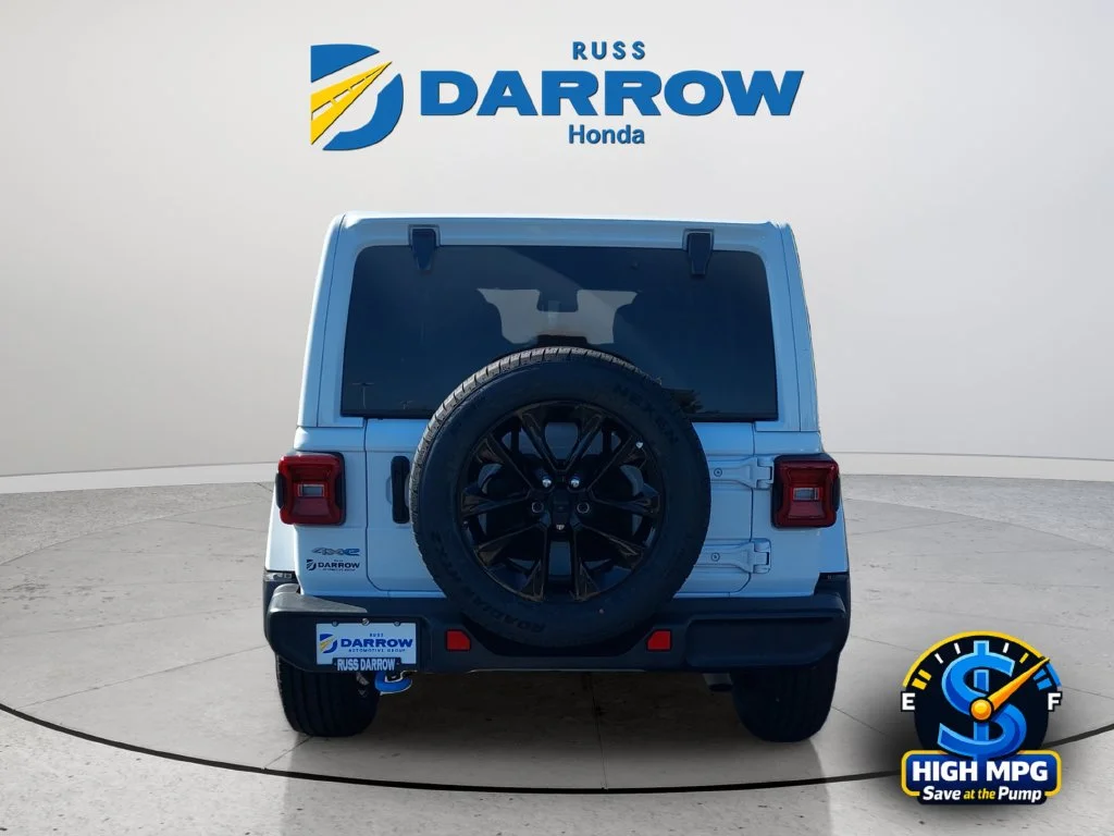Used 2024 White Jeep Sahara 4xe image 4