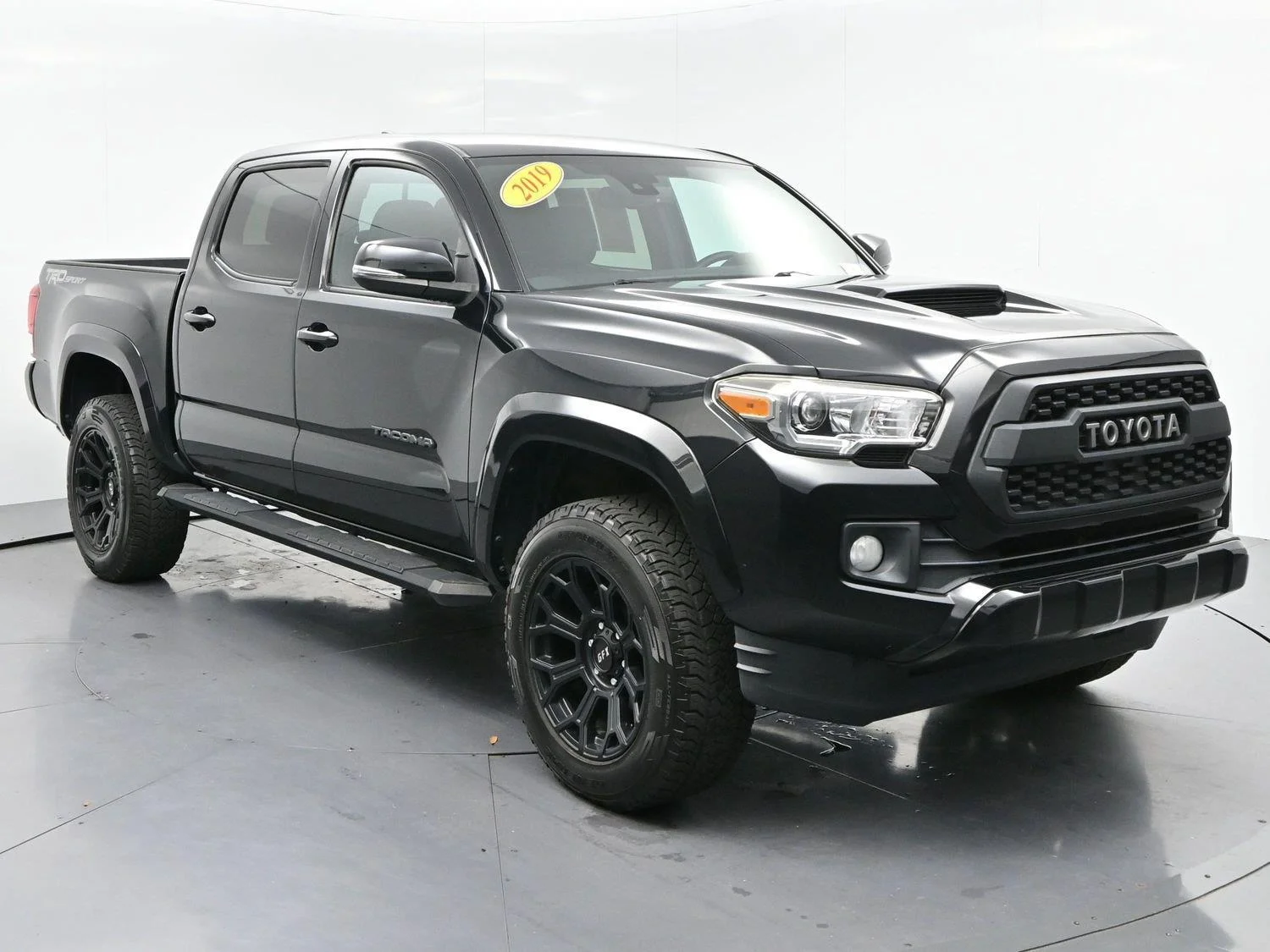 Used 2019 Midnight Black Metallic Toyota TRD Sport image 2