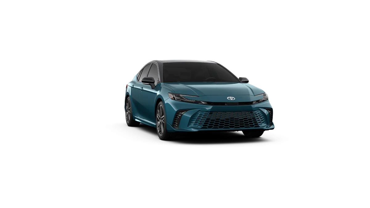 New 2027 Ocean Gem with Midnight Black Metallic roof Toyota XSE image 16