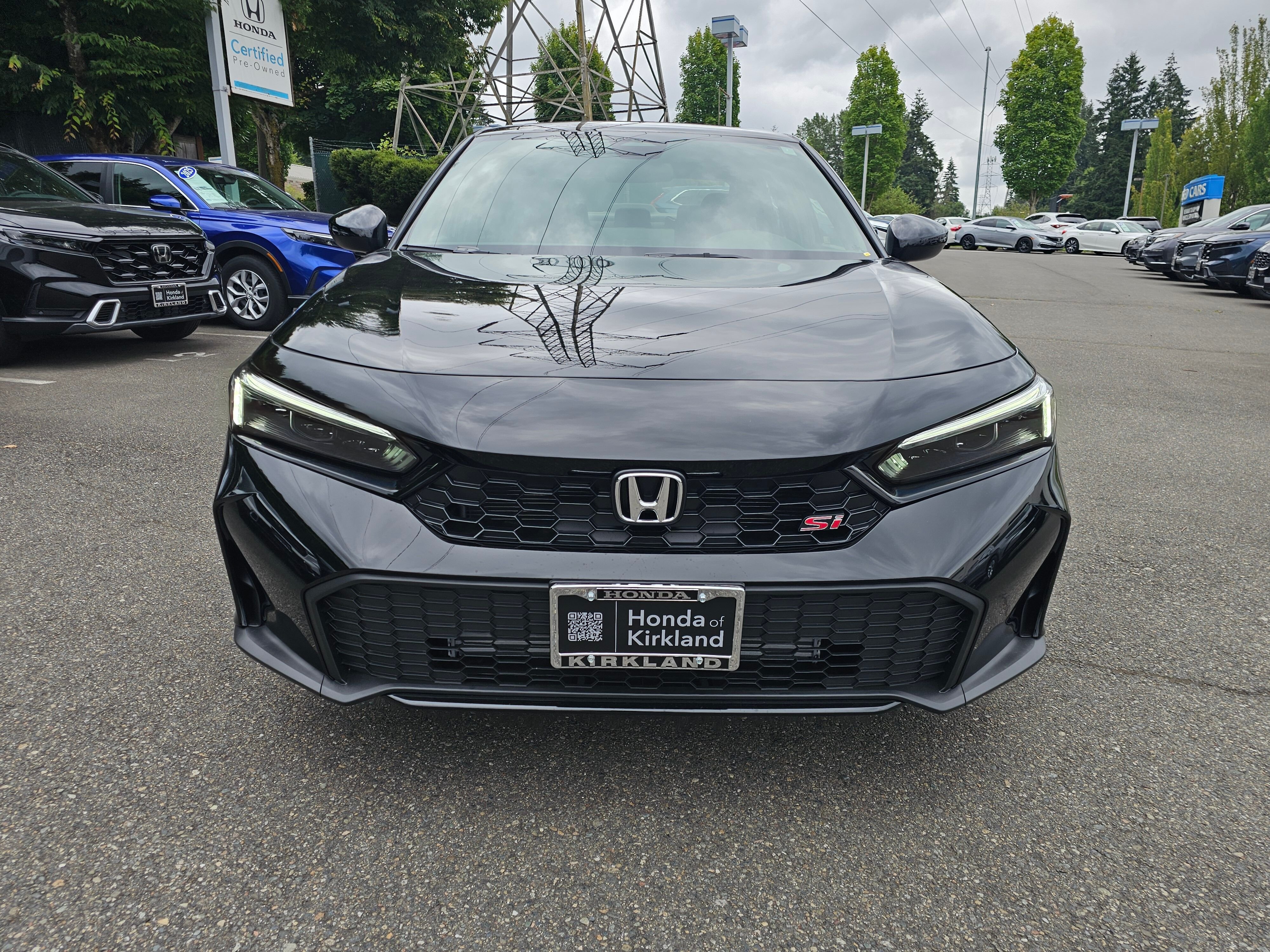 New 2026 Crystal Black Pearl Honda Si image 2
