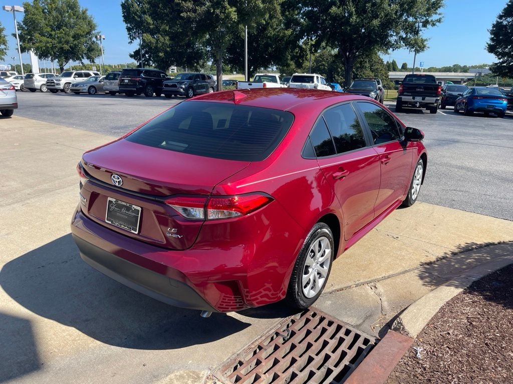 Used 2025 Red Toyota LE image 7