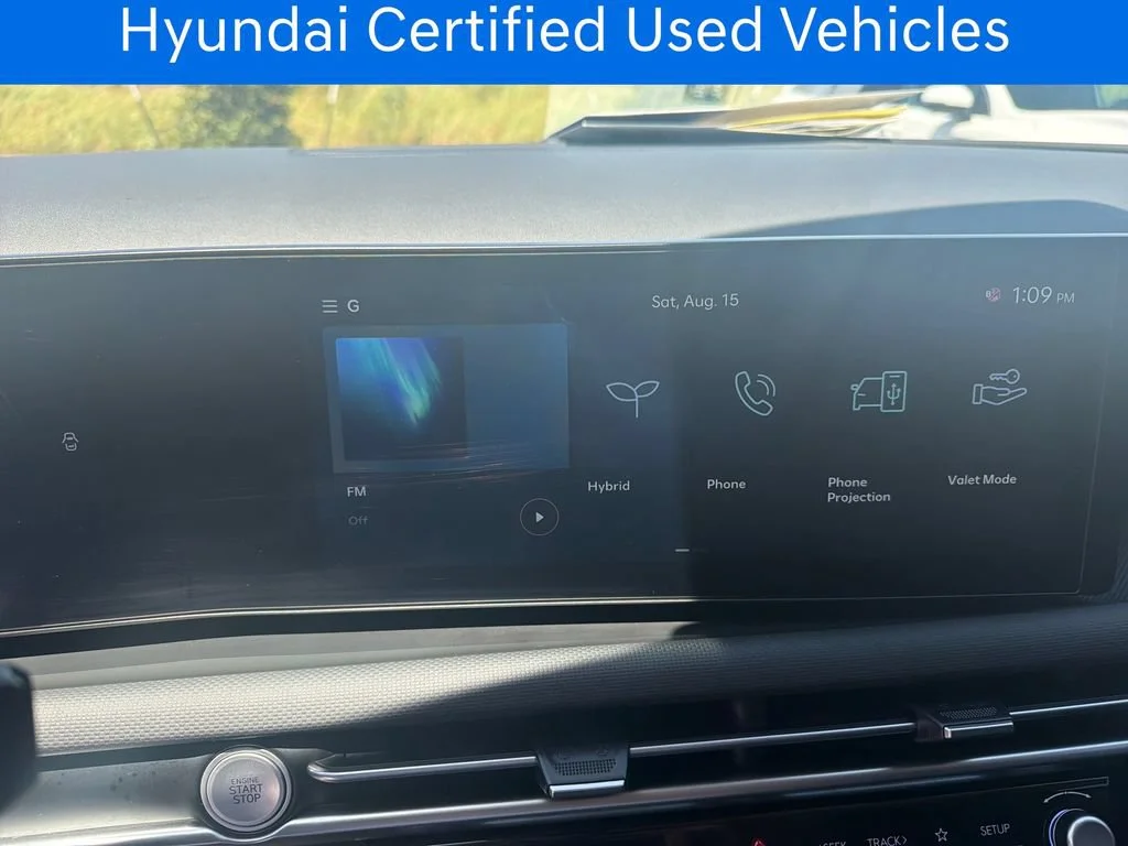 Certified Pre-Owned 2025 Hyundai Tucson Hybrid Blue
