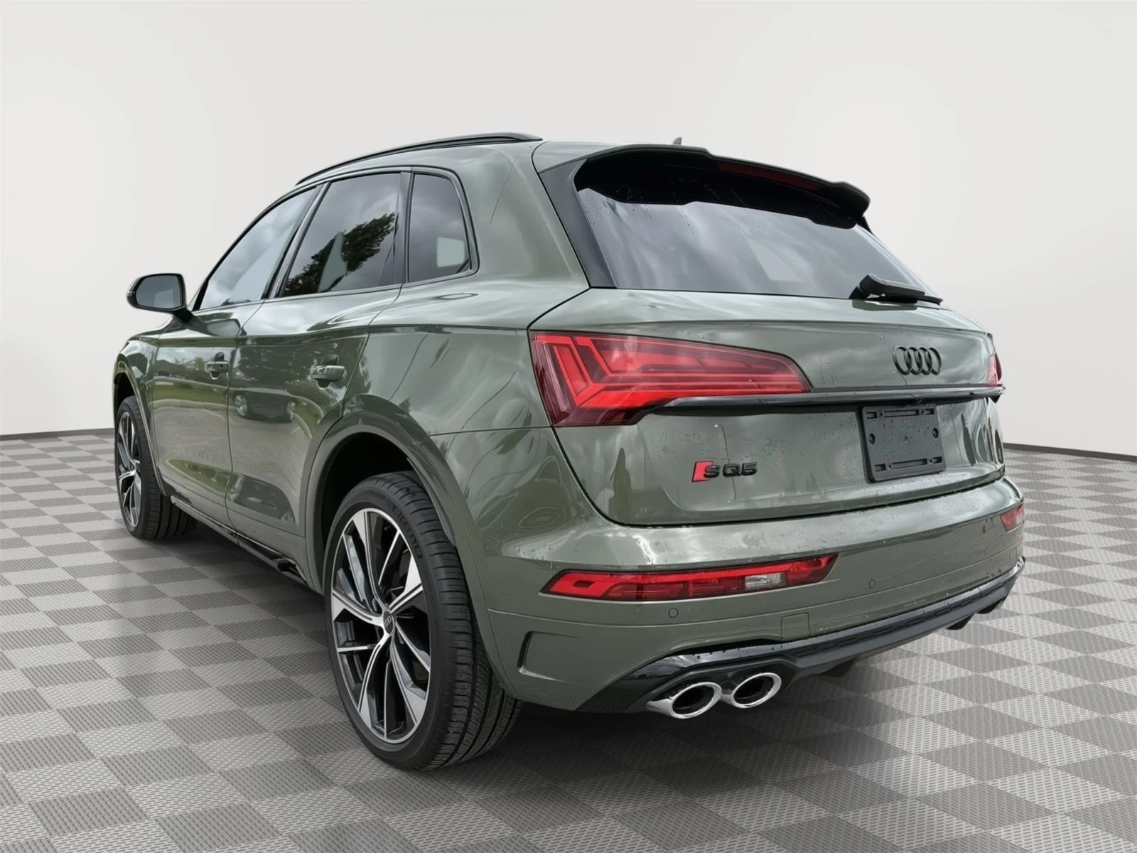 Used 2023 District Green Metallic Audi Premium Plus image 3