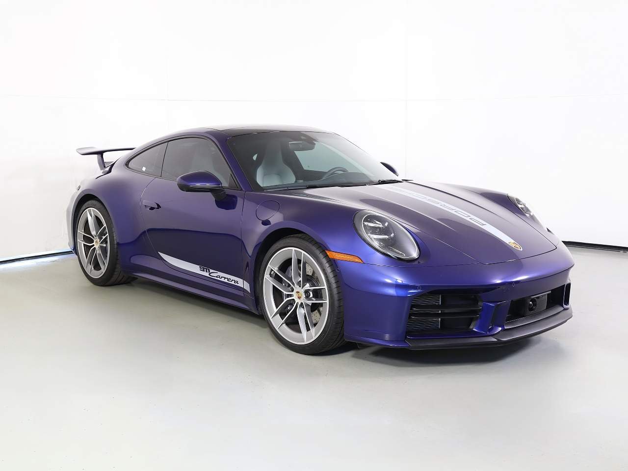 Certified Used 2025 Gentian Blue Metallic Porsche Carrera image 9