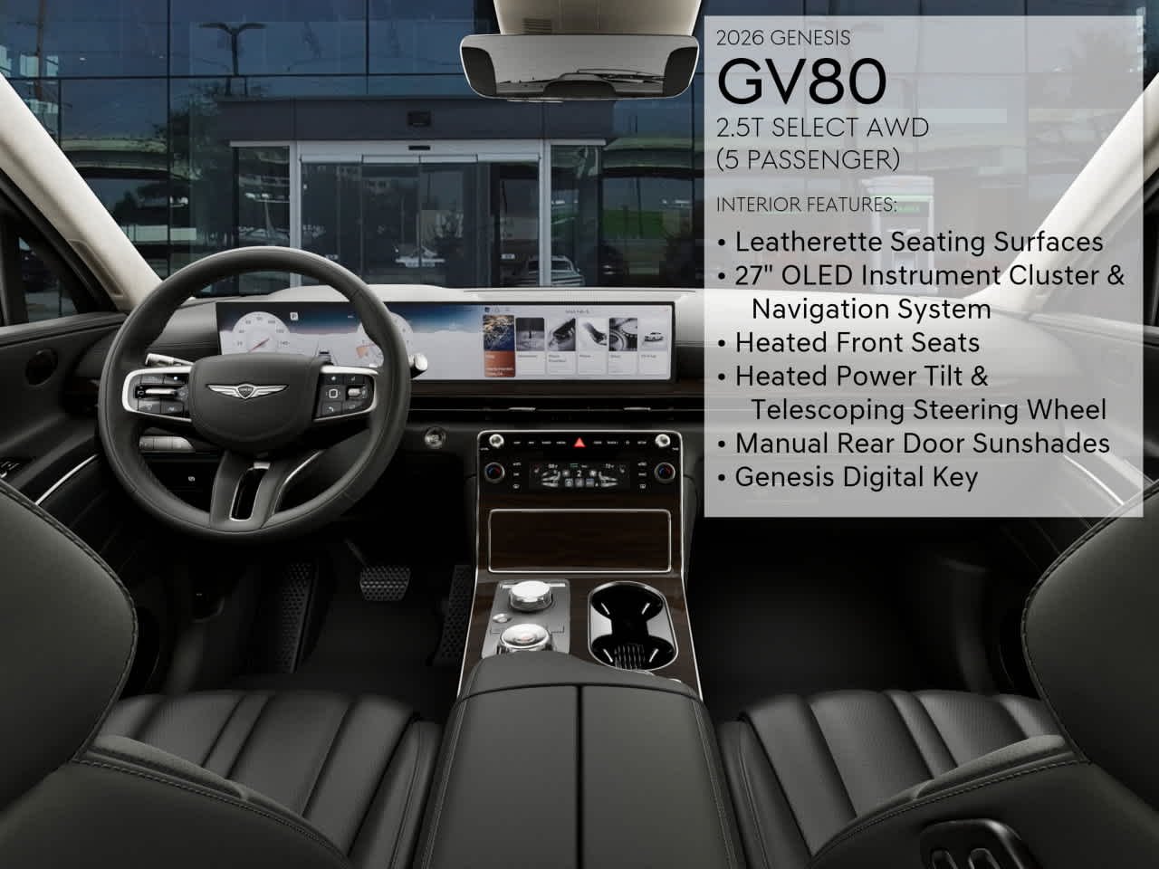 New 2026 Capri Blue Genesis 2.5T SELECT image 17
