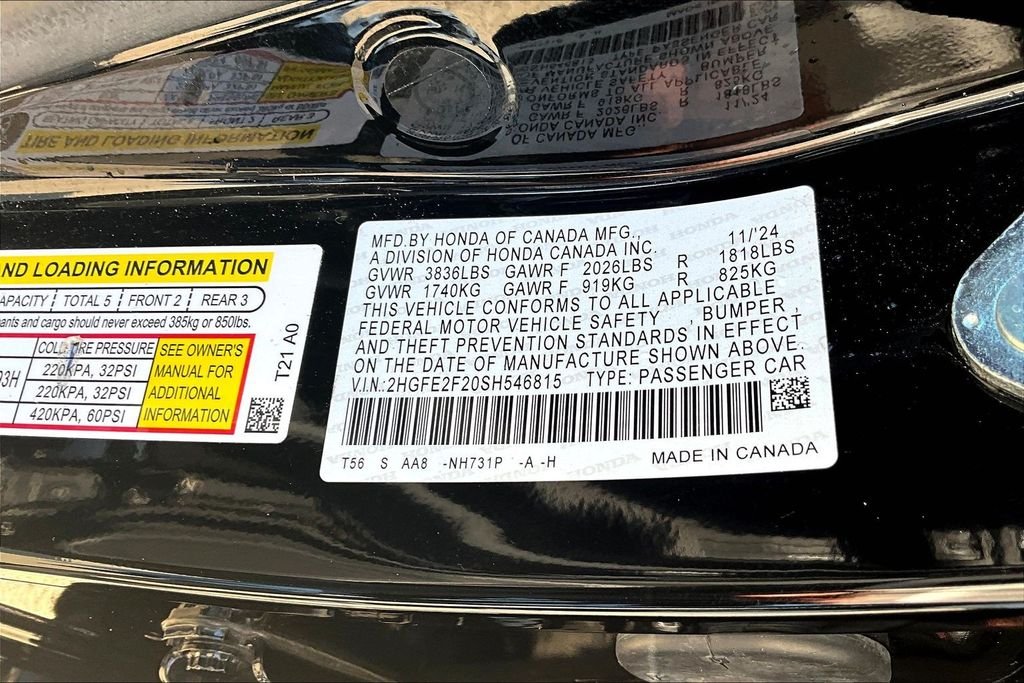 Used 2025  Honda LX image 19