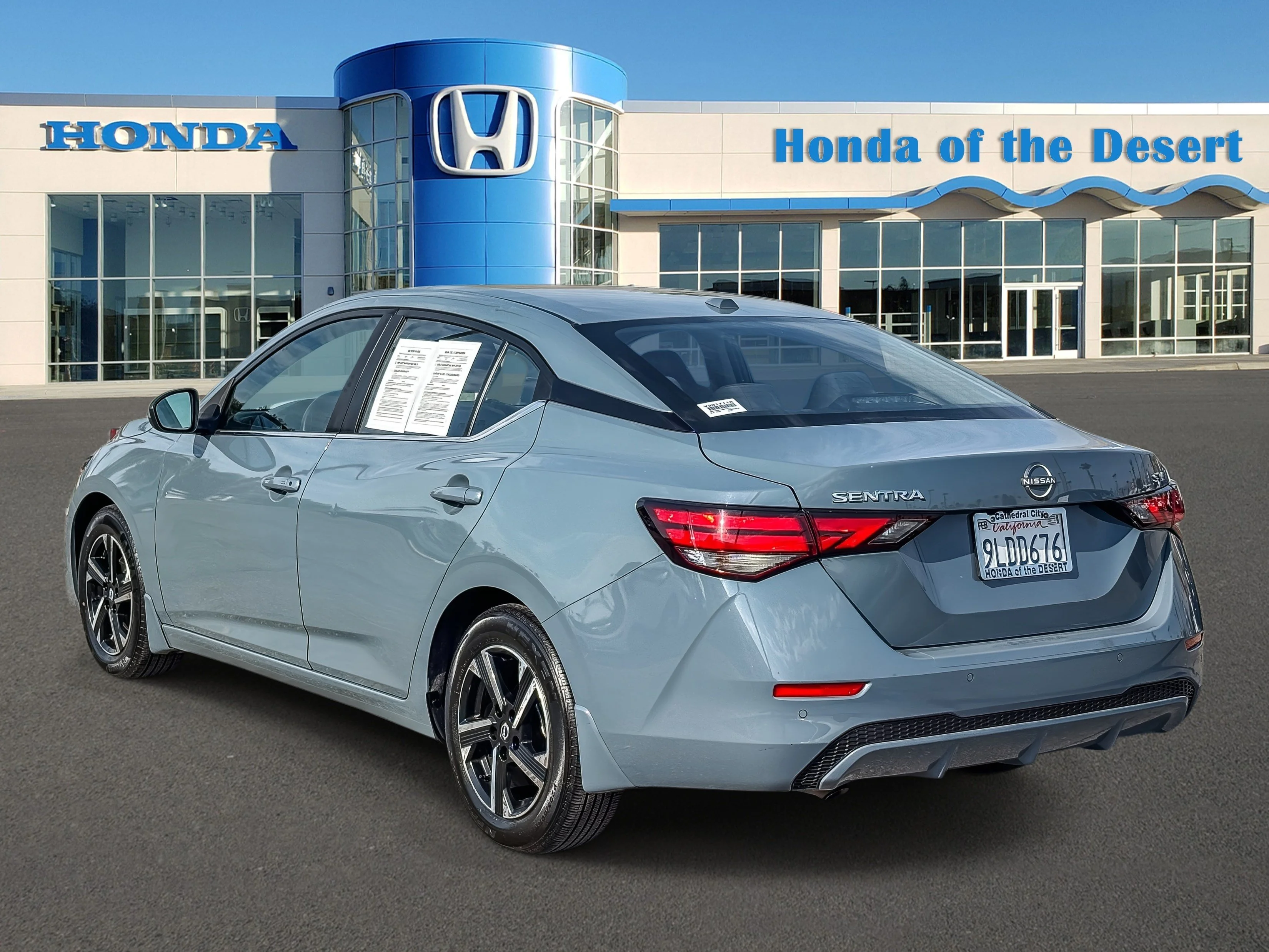Used 2024 Atlantic Gray Metallic Nissan SV image 4
