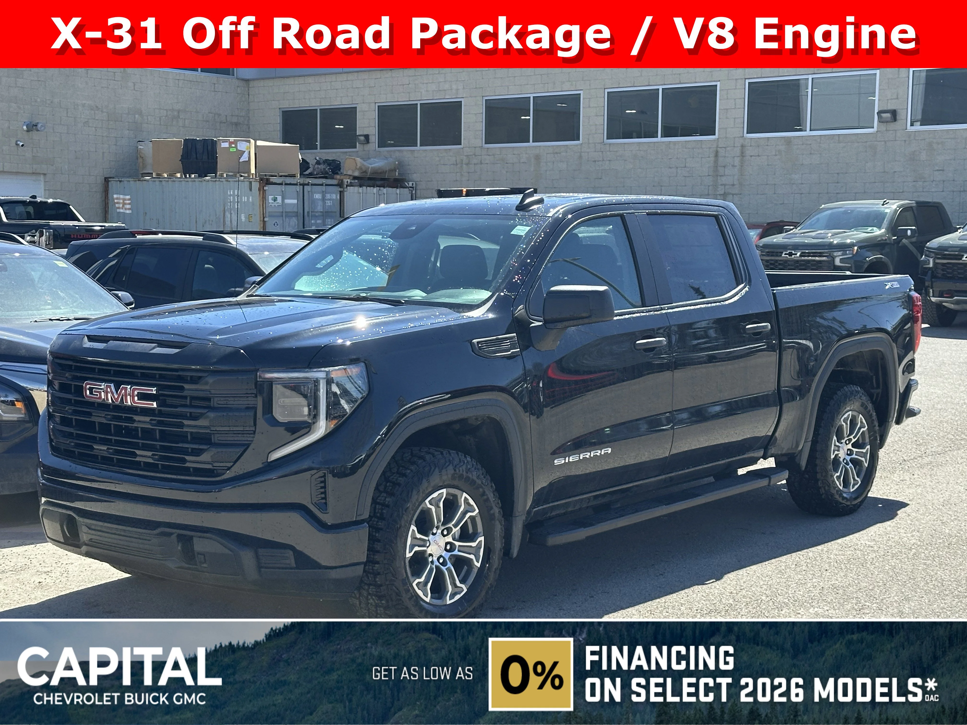 New 2026 Onyx Black GMC Pro image 1