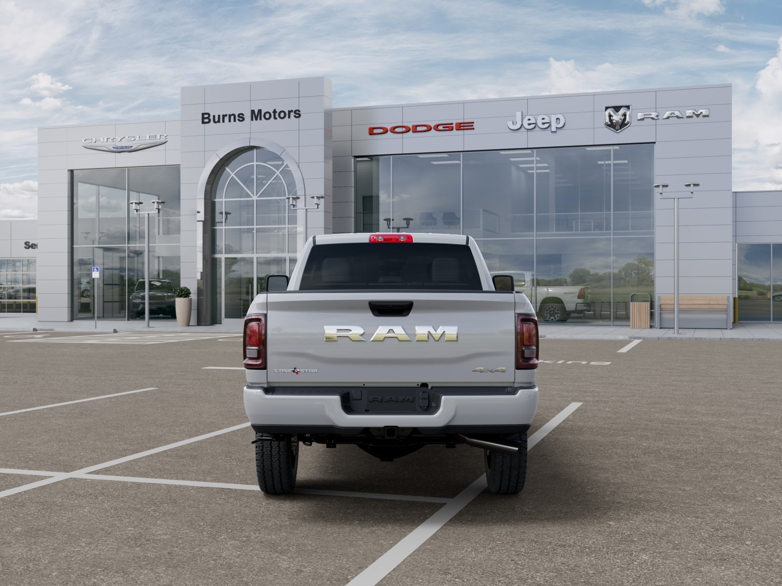 New 2026 Bright White Clear-Coat Exterior Paint RAM Lone Star image 33