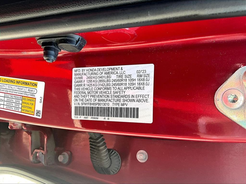 Used 2023 Red Honda TrailSport image 36