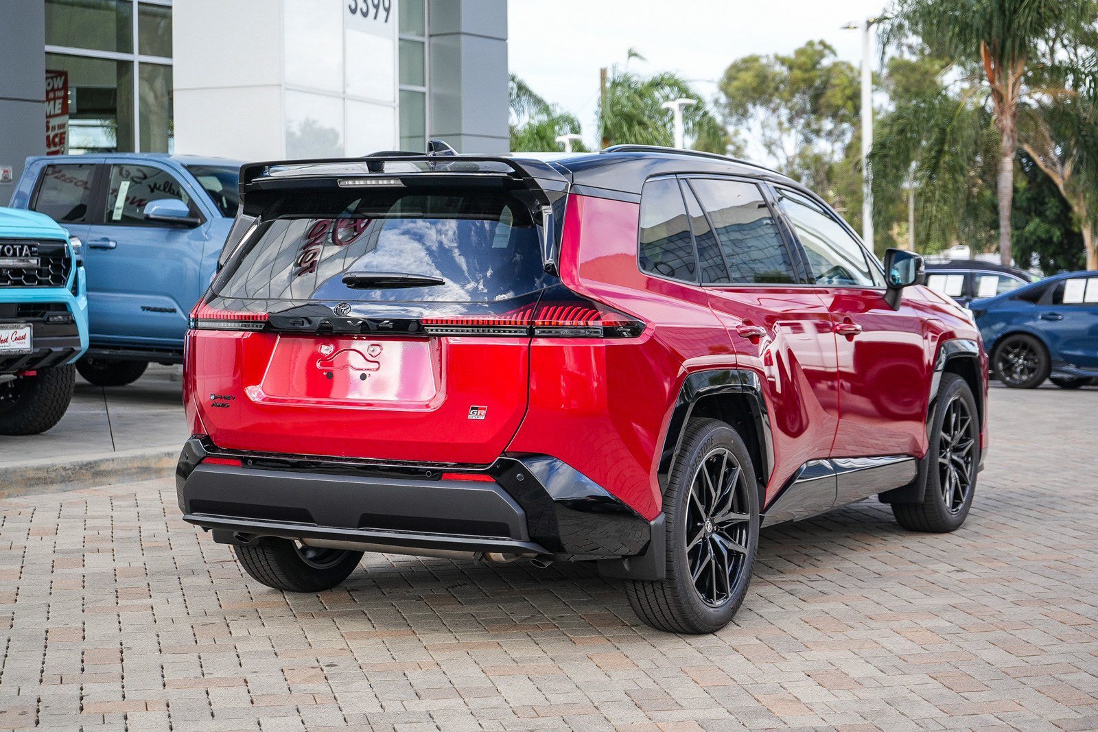 New 2026 Supersonic Red with Midnight Black Metallic roof <sup>1</sup> Toyota  GR SPORT image 6