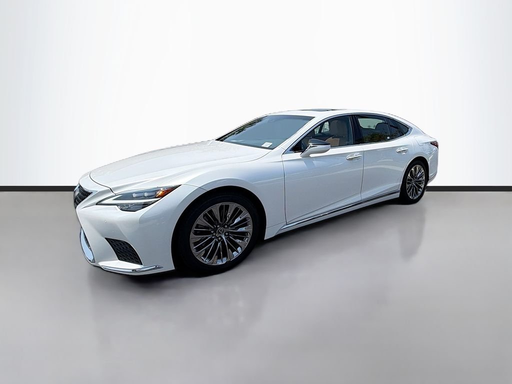 Used 2021 White Lexus 500 Base image 1