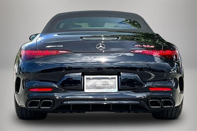 New 2026 Obsidian Black Metallic Mercedes-Benz AMG® SL 63 S E Performance Roadster image 3