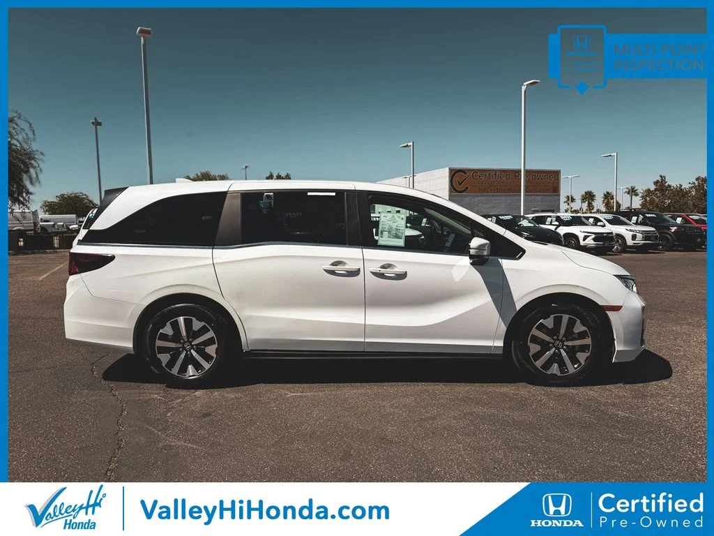 Certified Used 2025 Platinum White Pearl Honda EX-L image 9