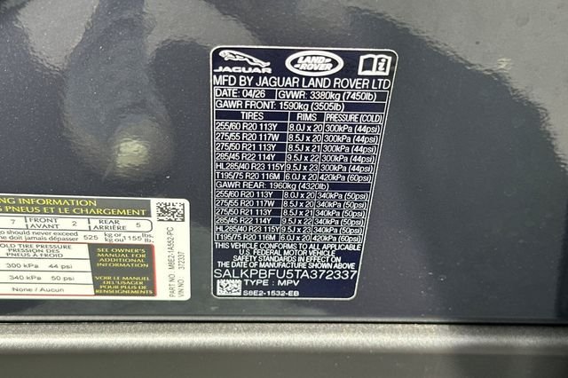 New 2026 Varesine Blue Land Rover SE image 27