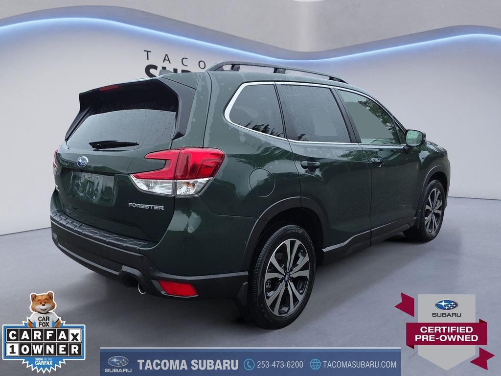 Certified Used 2022 Green Subaru Limited image 5