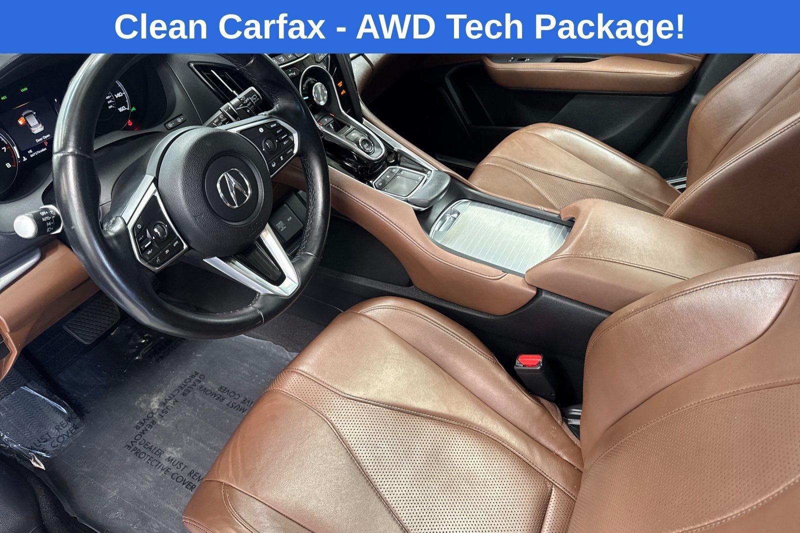 Used 2019 Lunar Silver Metallic Acura Technology Package image 12