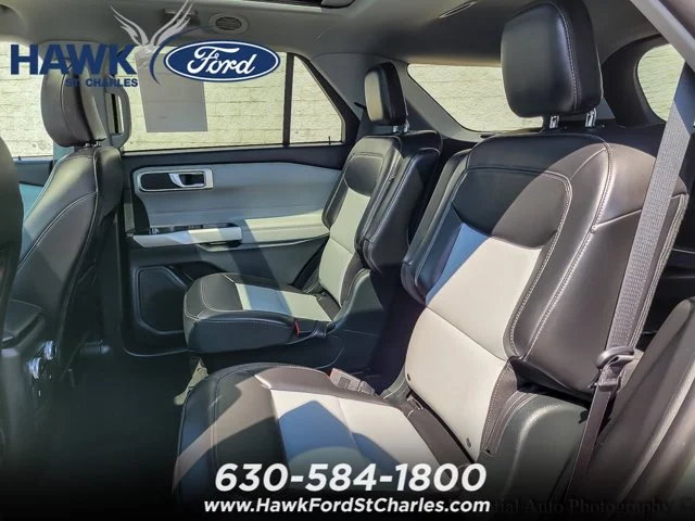 Certified Used 2023 White Metallic Ford XLT image 35
