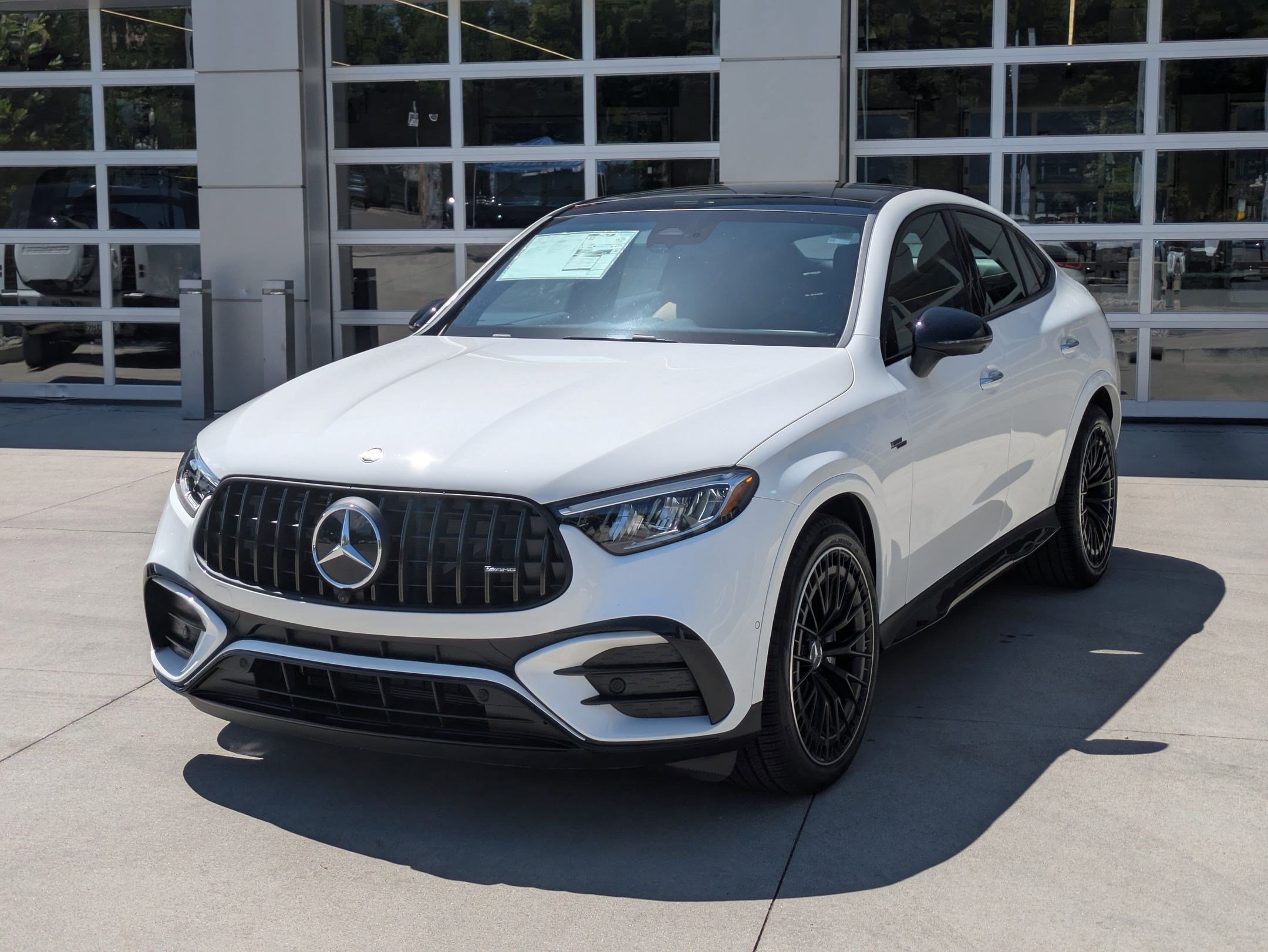 New 2026 Polar White Mercedes-Benz AMG® GLC 43 image 25