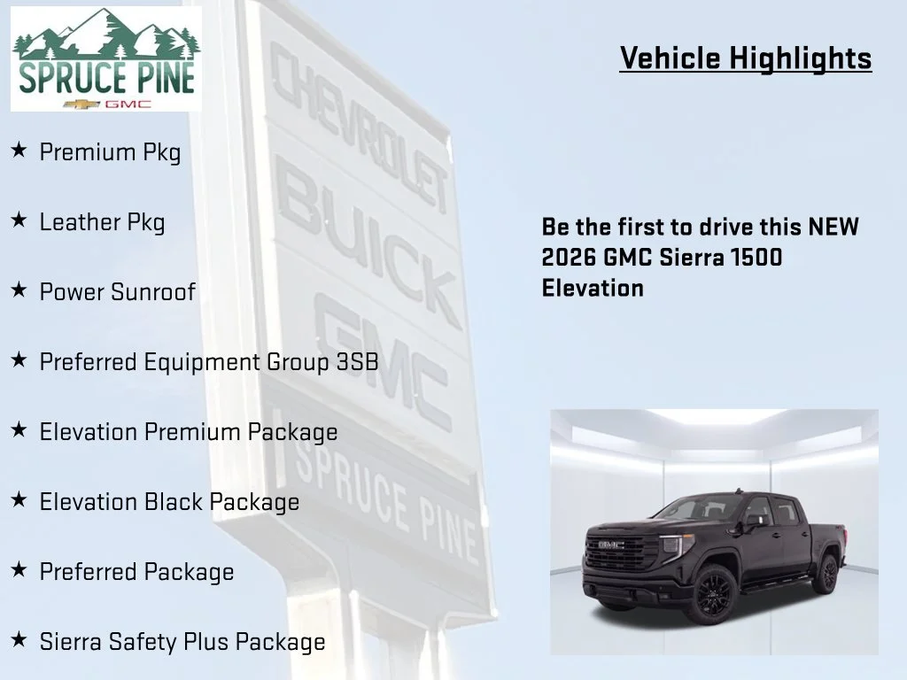 New 2026 Black GMC Elevation image 5