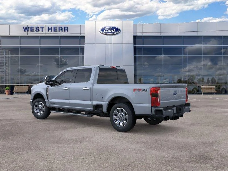 New 2026 Glacier Gray Metallic Tri-Coat Ford F-350® Lariat® image 4