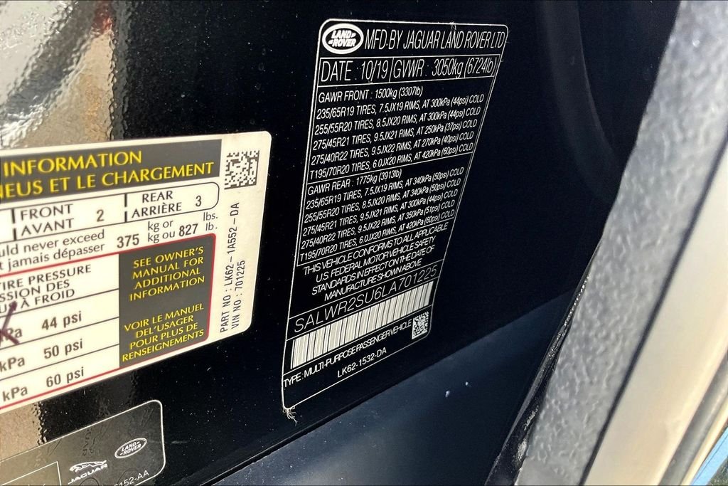 Used 2020  Land Rover HSE image 20