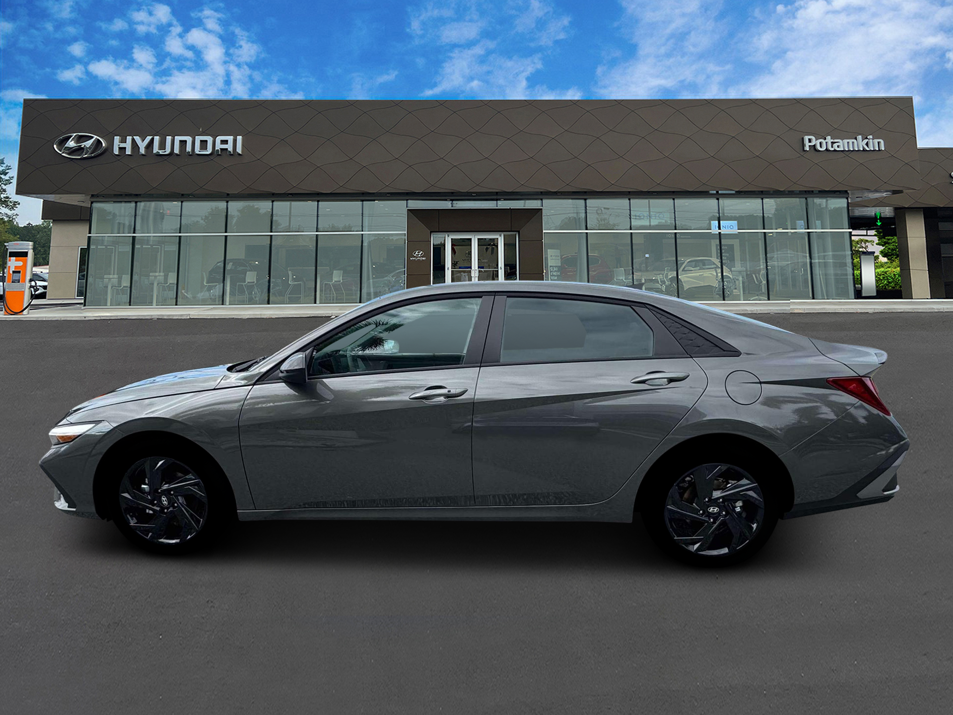 New 2026 Amazon Gray Hyundai SEL Sport image 3