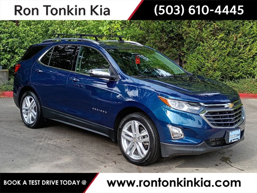 Used 2020 Pacific Blue Metallic Chevrolet Premier image 1