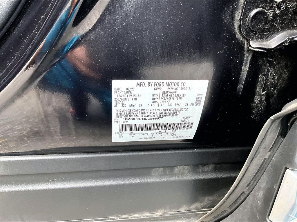 Used 2020 Black Metallic Ford XLT image 6