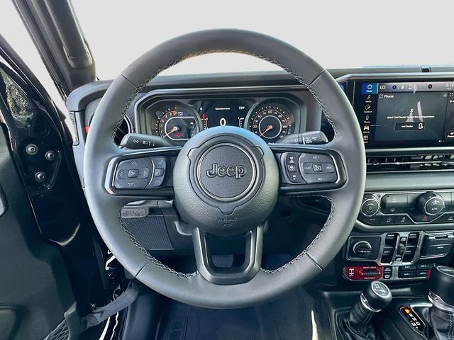 New 2026 Black Clear-Coat Exterior Paint Jeep Rubicon image 8