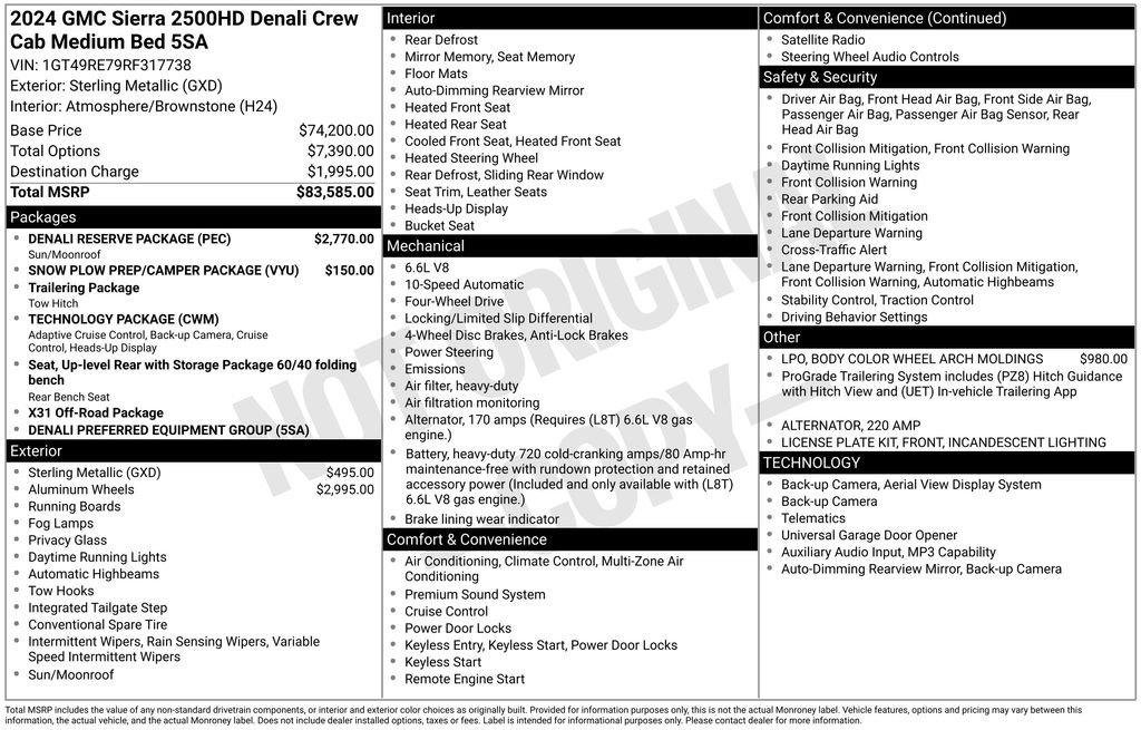 Used 2024 Silver GMC Denali image 42