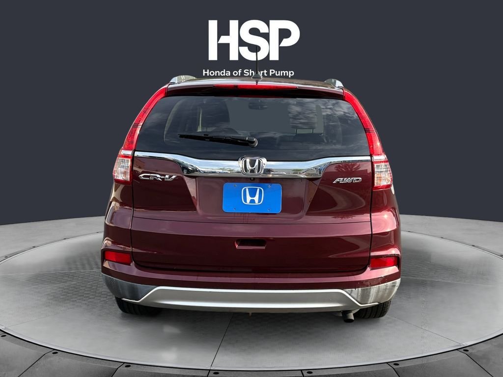 Used 2015 Basque Red Pearl II Honda EX-L image 4